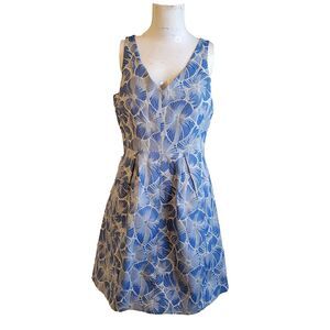 Moulinette Soeurs Anthropologie size 4 Dress women sheath lining pocket texture